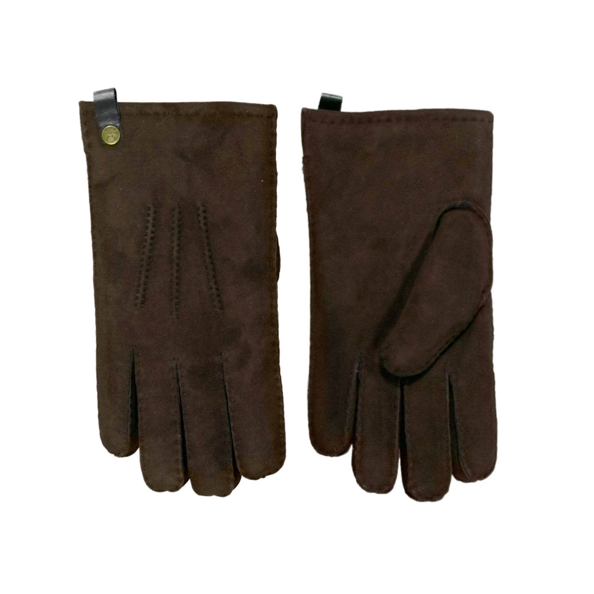 Men's Suede Gloves, XL on a white background at Addison West
