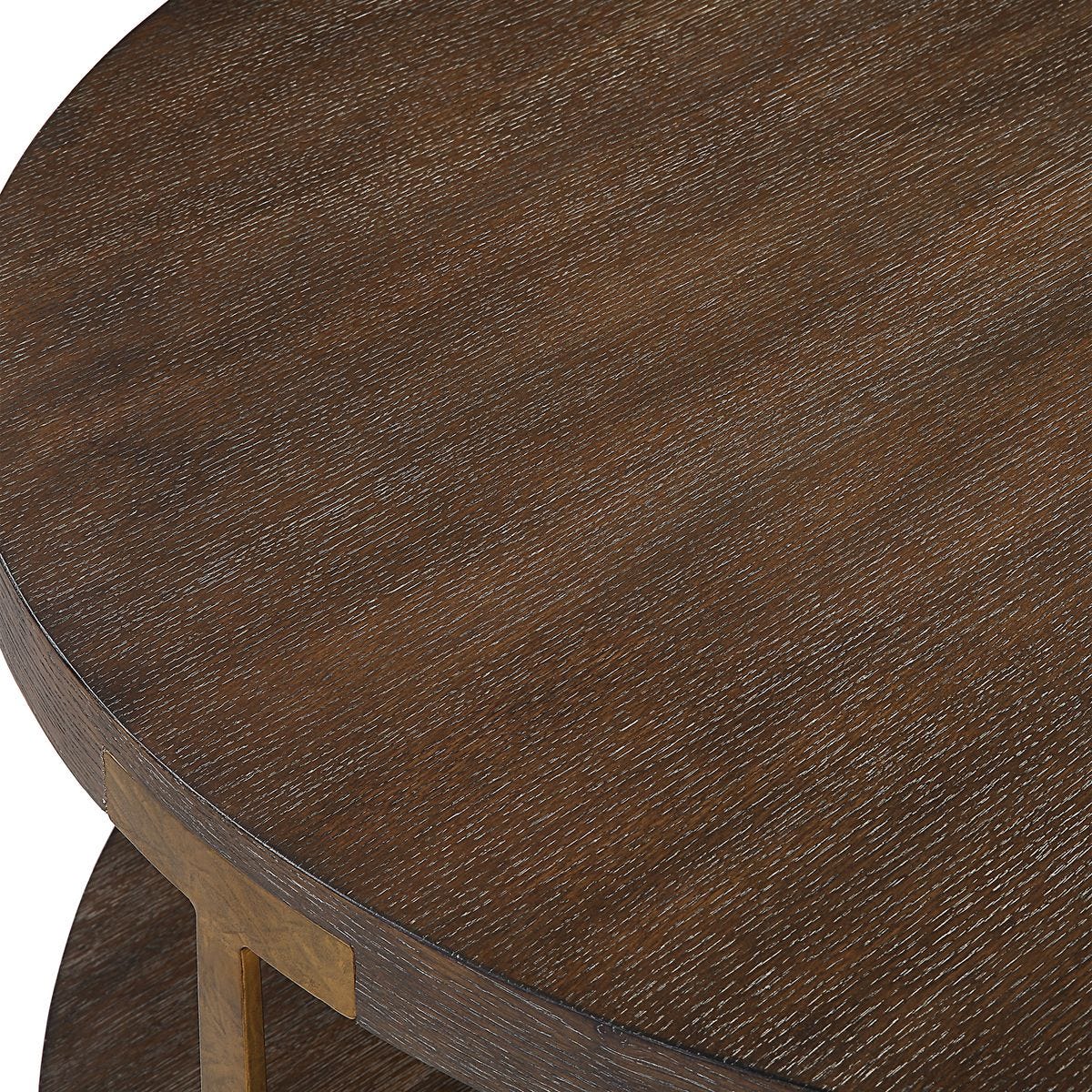 Close up of Prescott Coffee Table on a white background at Addison West