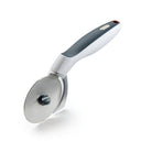 Zyliss Pizza cutter with a gray handle on a white background