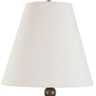 Close up of Gavine Table Lamp on a white background at Addison West