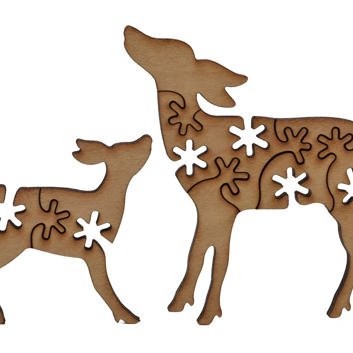 Liberty Puzzles Magical Winter Woodland on a white background at Addison West