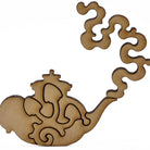 Liberty Puzzle Tea Break wood puzzle pieces on a white background at Addison West