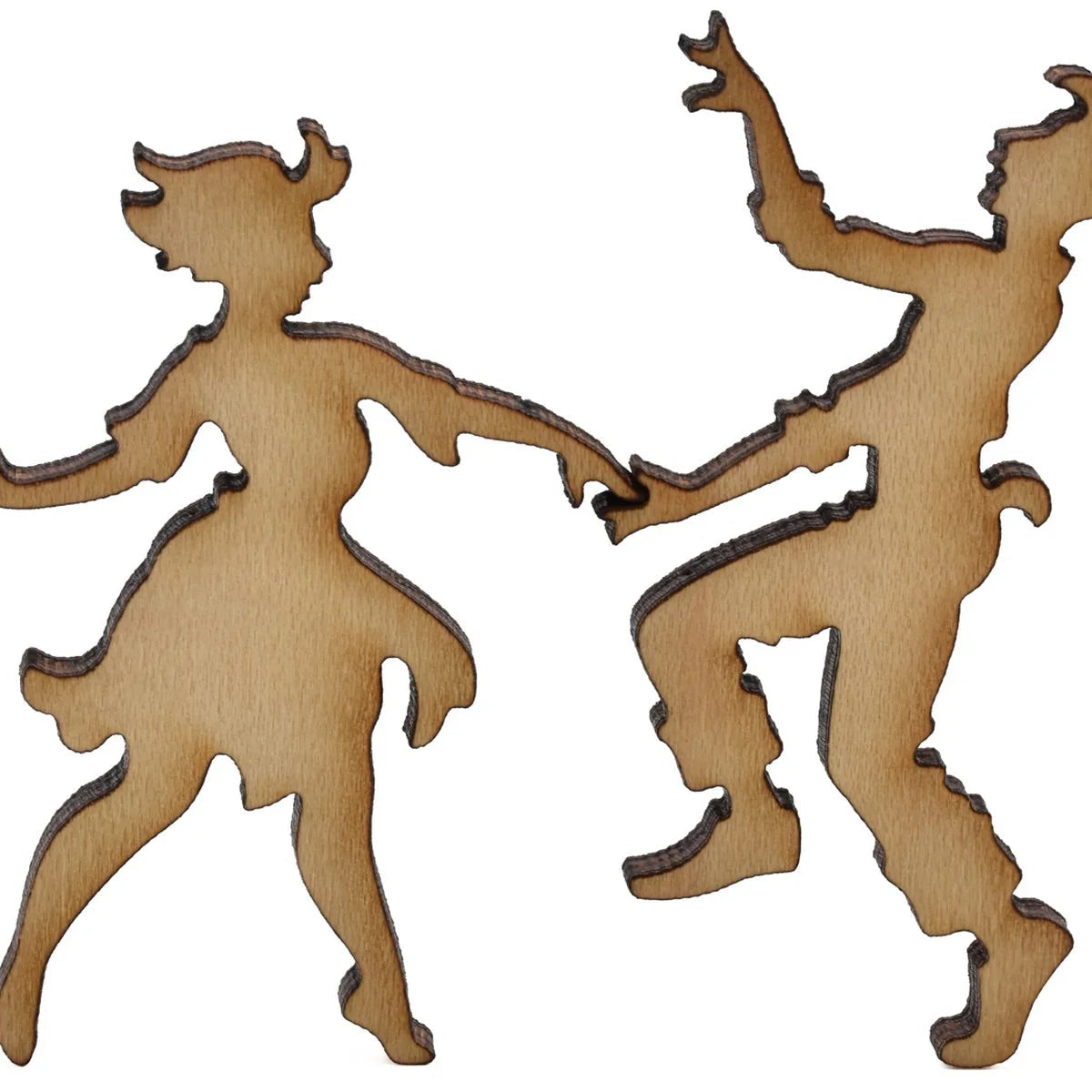 Liberty Puzzle Tea Break wood puzzle pieces on a white background at Addison West