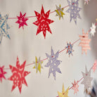 Make A Star Garland on a white background at Addison West
