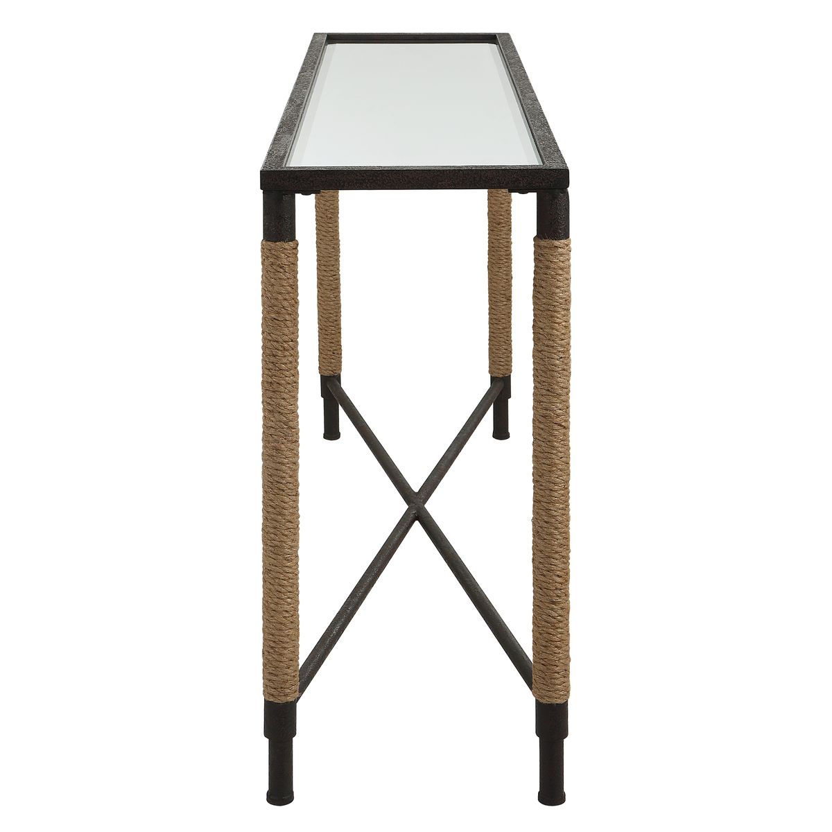 Bradford Console Table on a white background at  Addison West