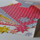 Make A Star Garland on a white background at Addison West