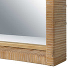 Close up of Paradise Mirror on a white background at Addison West