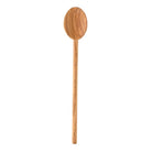 13.75" Italian Olivewood Spoon on a white background