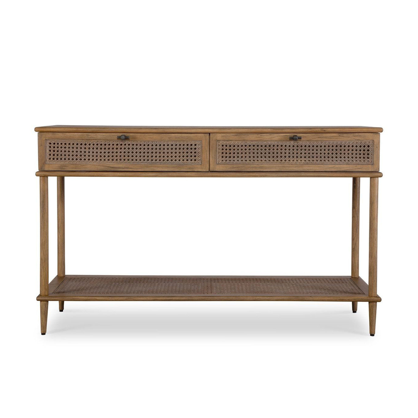 Corwin Console Table on a white background at Addison West