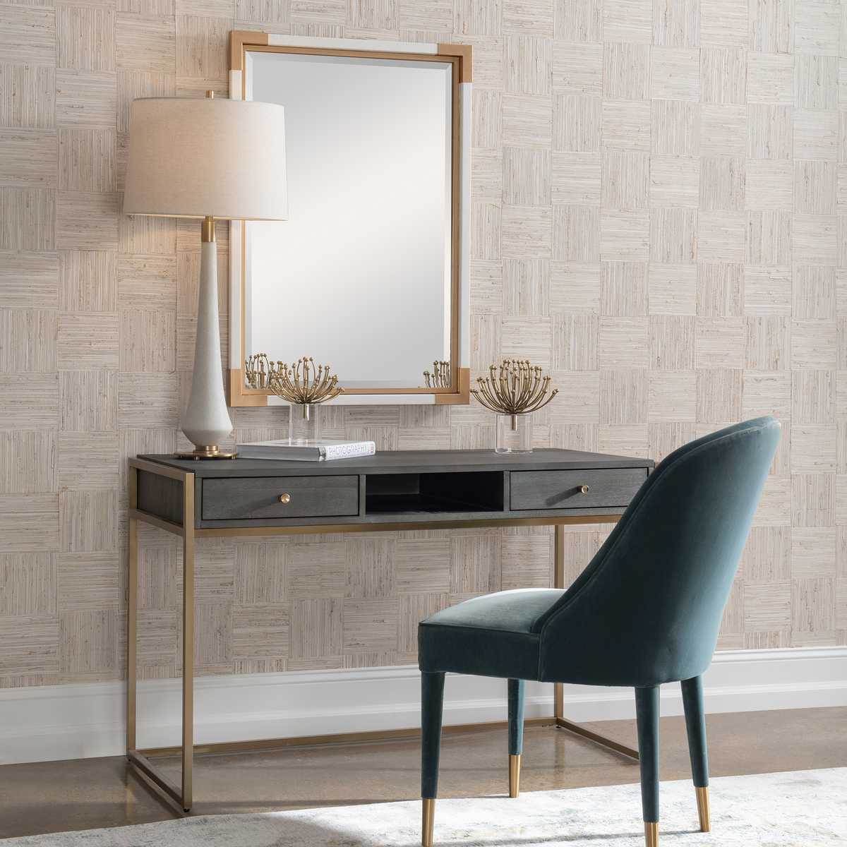 Tarrin Writing Desk in a living room at Addison West