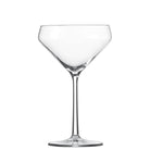 Fortessa Schott Zwiesel 11.7 oz. Pure Martini Glass on a white background