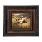 English Setters Vintage Framed Print on a white background at Addison West