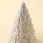 Birch Snowdrift Ceramic Tree on a beige background at Addison West