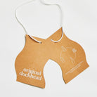 Tags for Original Duckhead Navy Eco-Friendly Umbrella on a white background at Addison West