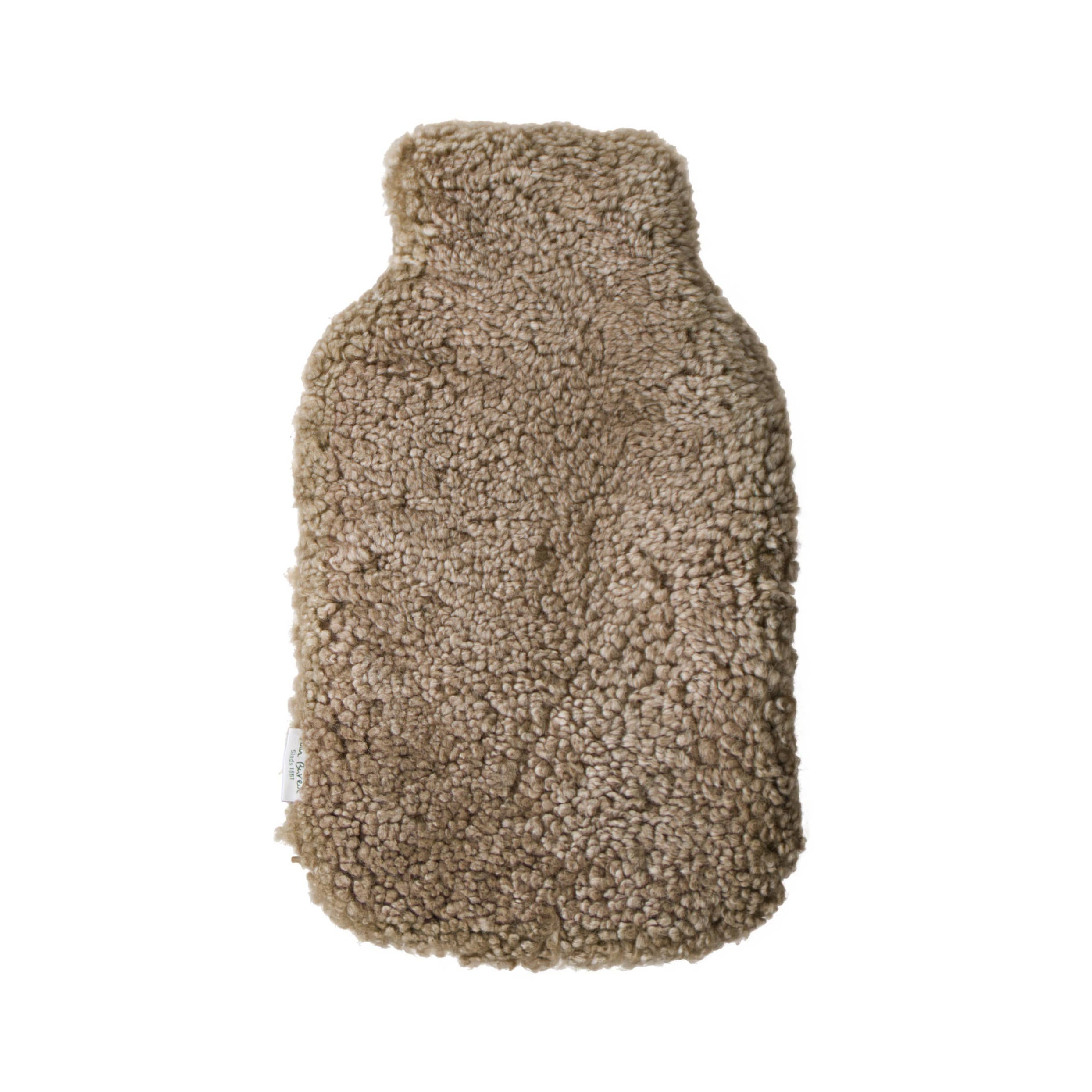 Sheepskin Hot Water Bottle on a white background at Addison West