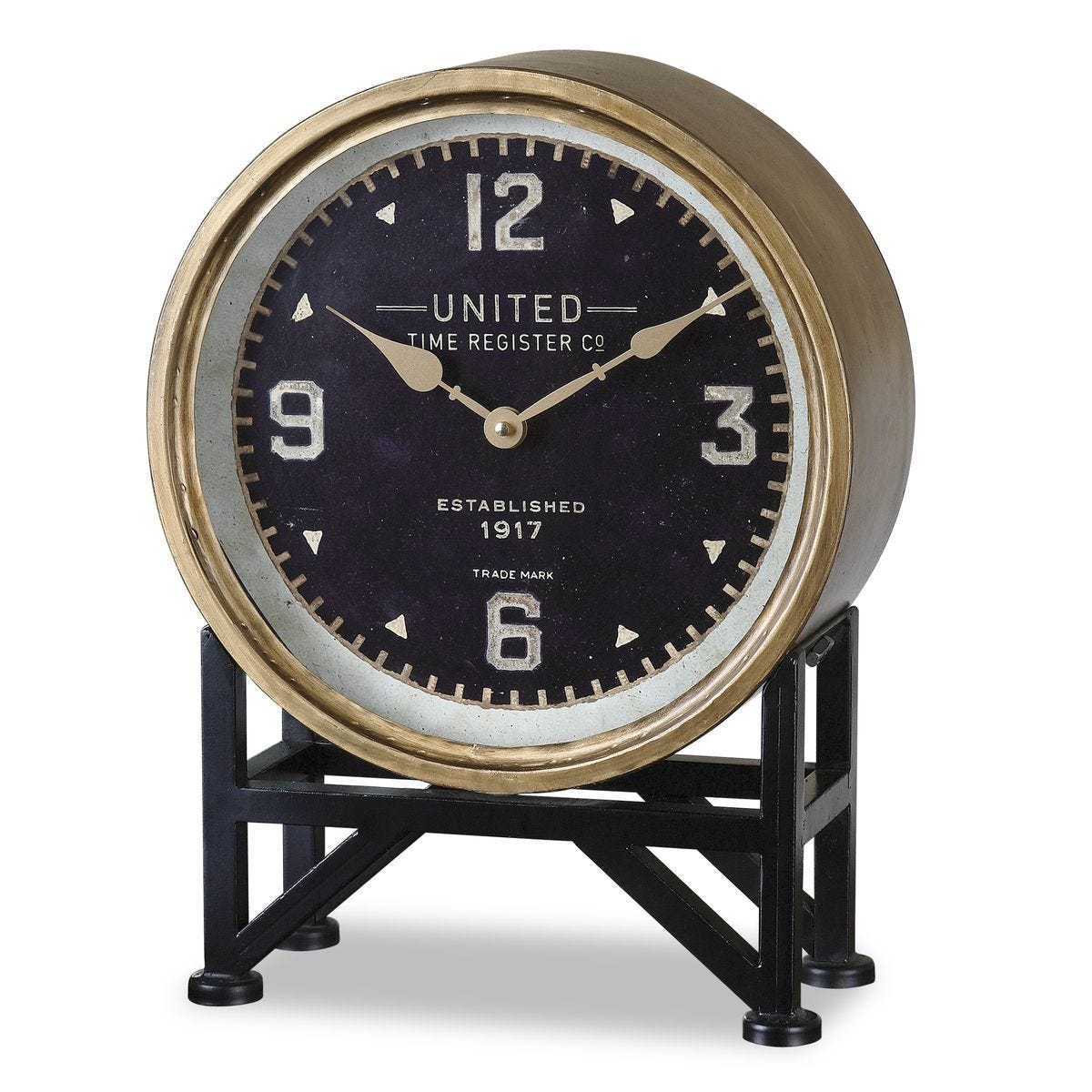 Shyden Clock on a white background at Addison West