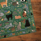 Tapestry Garden 1000 Piece Puzzle on a wood background at Addison West