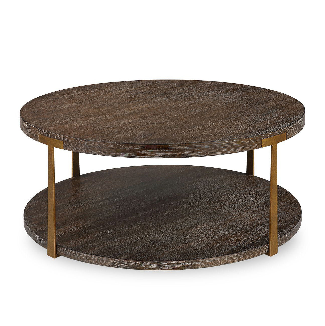 Prescott Coffee Table on a white background at Addison West