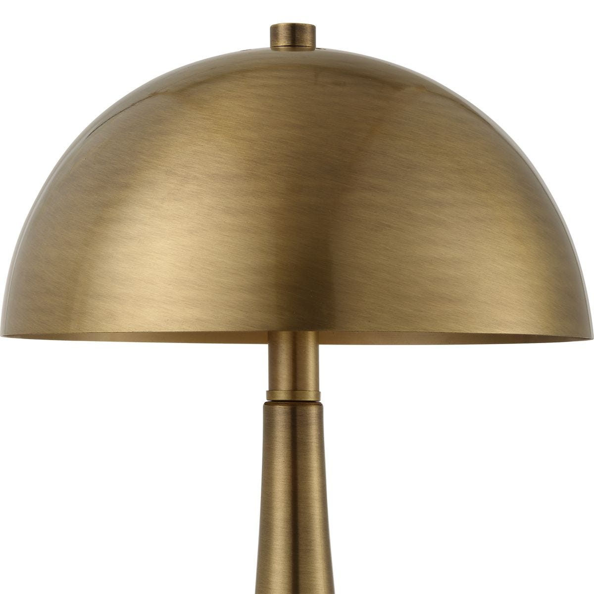 Close up of Davin Table Lamp on a white background at Addison West