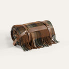 Pendleton Motor Robe Throw in Redwood on a white background at Addison West