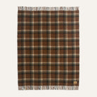 Pendleton Motor Robe Throw in Redwood on a white background at Addison West