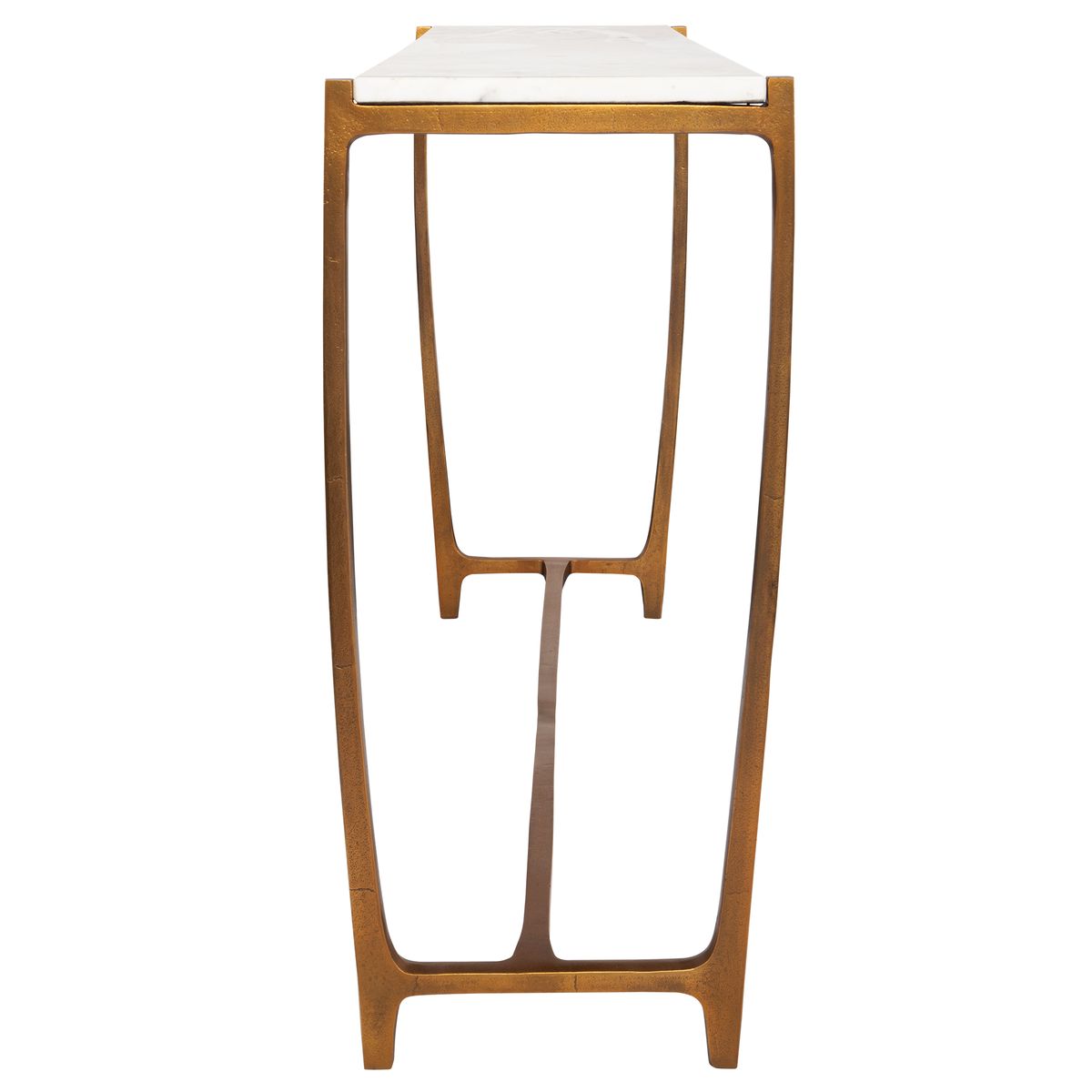 Afflyn Console Table on a white background at Addison West