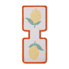 Lemon Needlepoint Keychain Kit on a white background at Addison West
