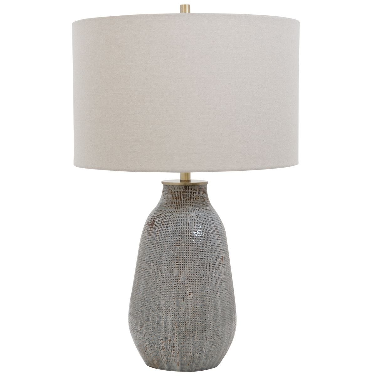 Monroe Table Lamp on a white background at Addison West