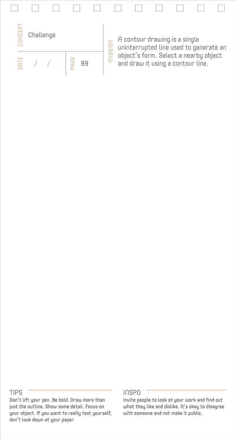 Draw the Line: A 100-Day Journal to Build Your Confidence by Caleb Robertson on a white background at Addison West