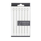 Harrison Reusable Stainless Steel Cocktail Picks on a white background at Addison West