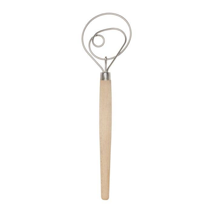 Mrs. Anderson's 12" Baking Dough Whisk on a white background at Addison West