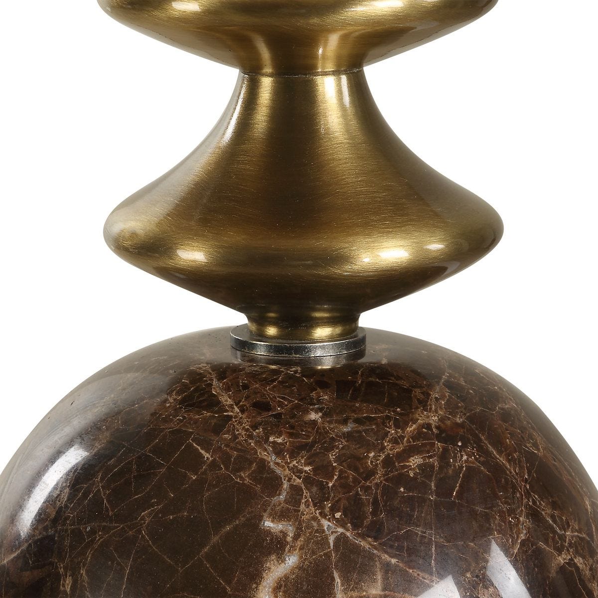 Close up of Perris Buffet Lamp on a white background at Addison West