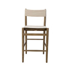 Linen Prescott Counter Stool on a white background at Addison West