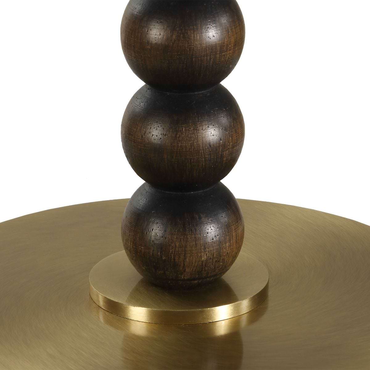 Close up of Gavine Table Lamp on a white background at Addison West