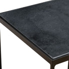 Close up of Sherburne Accent Table on a white background at Addison West