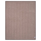 ChappyWrap Harborview Herringbone Blanket in Chocolate on a white background at Addison West