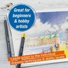 Goldfaber Color Pencils, Set of 36 graphic at Addison West