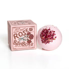 Rose Bath Bomb on a white background at Addison West
