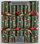 Forest Greenery Holiday Crackers on a white background at Addison West