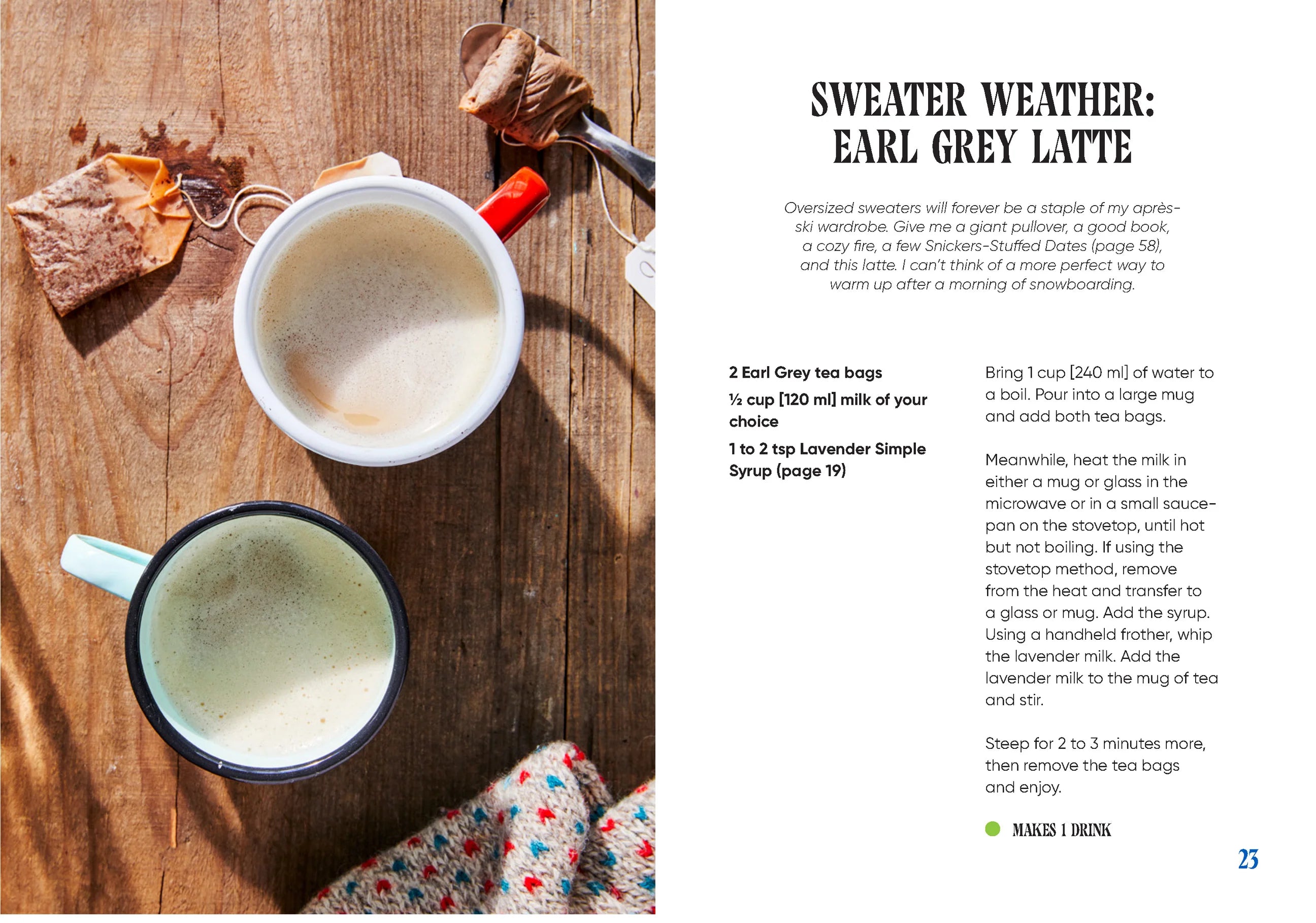 Sips on the Slopes: Drinks + Bites for Après-Ski by Kelley Epstein on a white background at Addison West