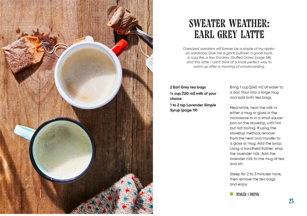 Sips on the Slopes: Drinks + Bites for Après-Ski by Kelley Epstein on a white background at Addison West