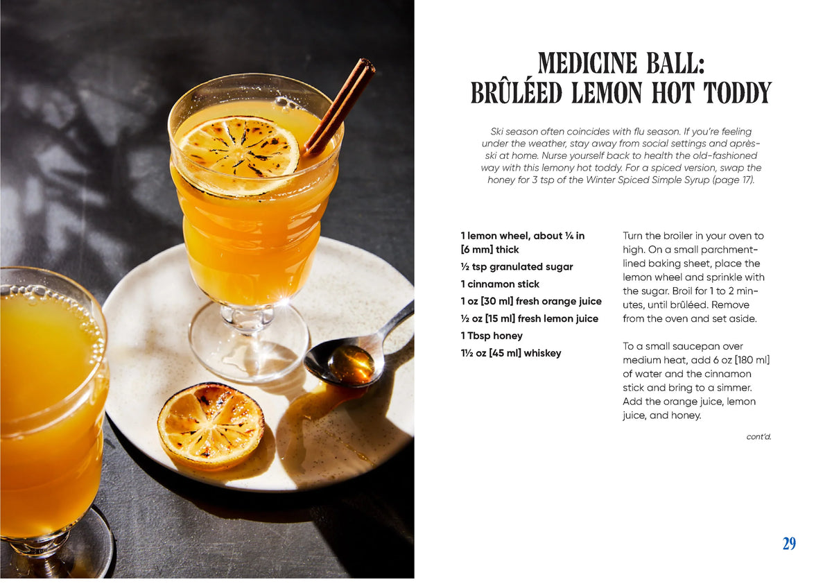 Sips on the Slopes: Drinks + Bites for Après-Ski by Kelley Epstein on a white background at Addison West