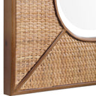 Close up of Tamera Accent Mirror on a white background at Addison West