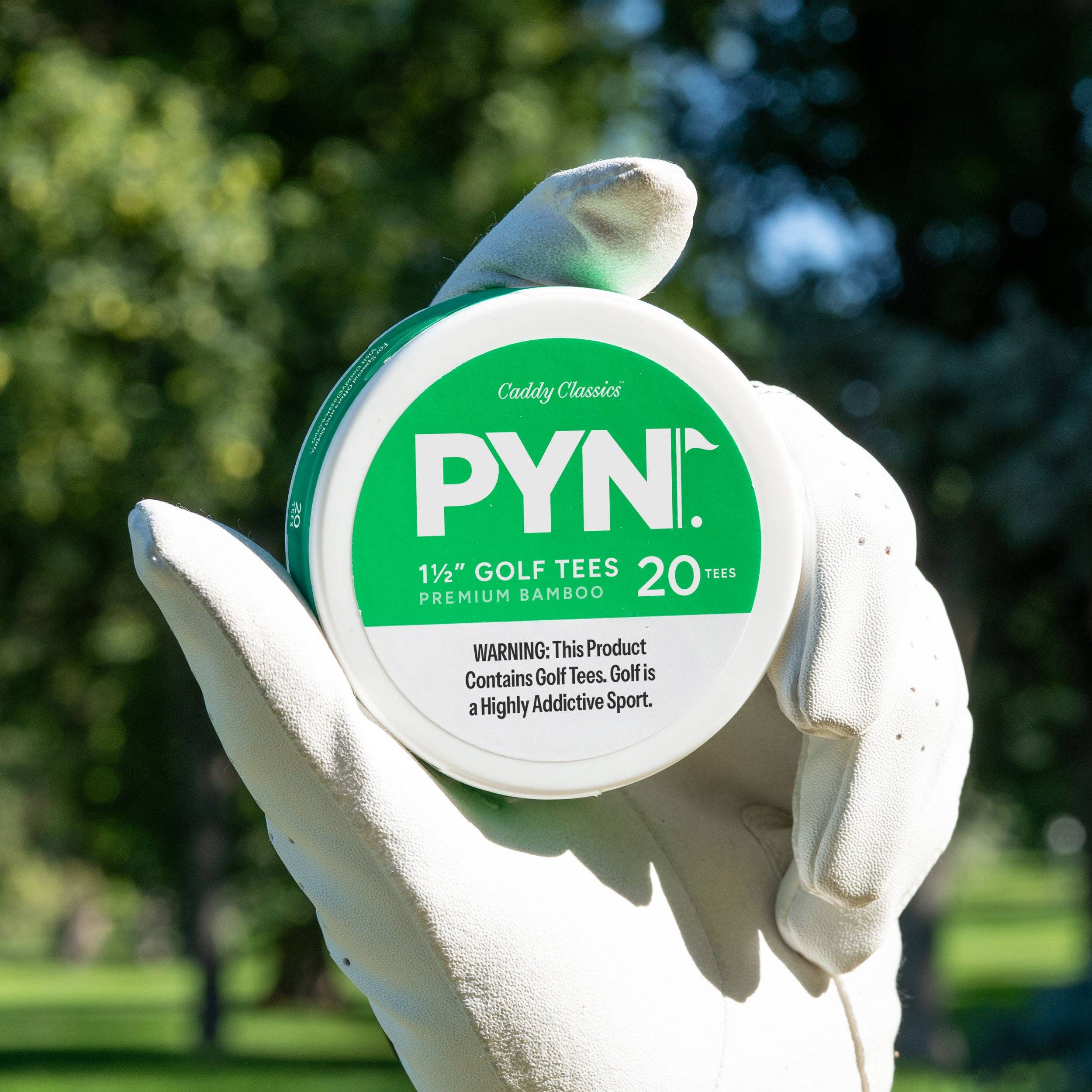 PYN™ Golf Tees on a golf course at Addison West