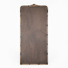 Back of Aaliyah Full Length Mirror in Natural Black on a white background at Addison West