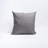 20" Square Outdoor Throw Pillow in Gray on a white background
