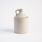 Vintage Small White Crock on a white background at Addison West