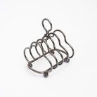 Vintage Silver Toast Rack on a white background at Addison West