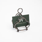 Vintage Silver Toast Rack on a white background at Addison West