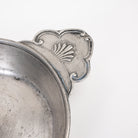 Vintage Pewter Dish on a white background at Addison West